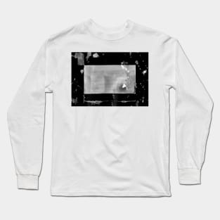 Simple abstract boho, Scandinavian monochrome background. Black-white watercolor. Best for the print, fabric, poster, wallpaper, cover and packaging. Long Sleeve T-Shirt